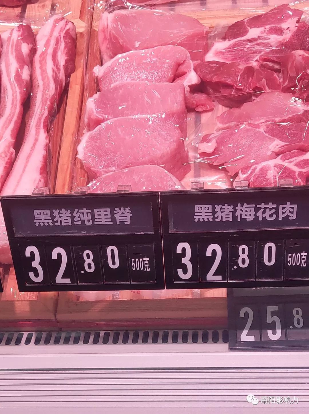 超市实拍,猪肉价格上涨的原因竟是