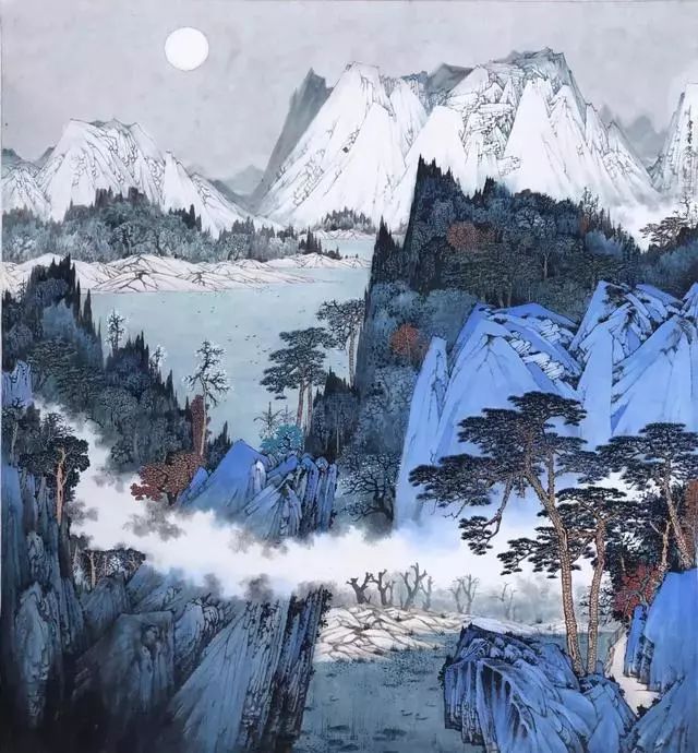 【艺术世界】中国国家画院在站博士后,常潇山水画作品欣赏