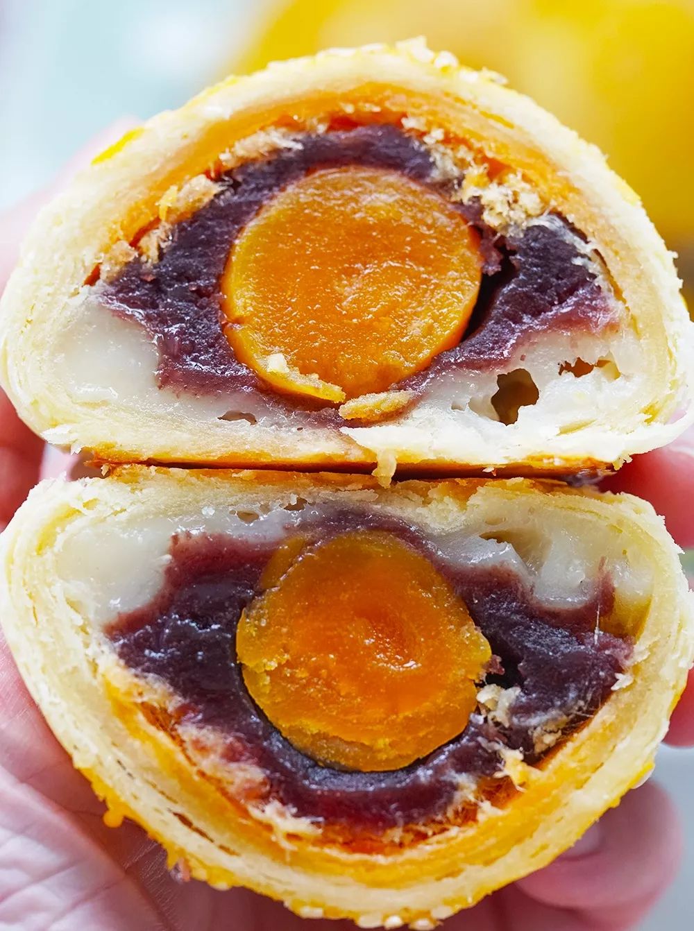 中秋不想吃月饼就做个搭配最完美的蛋黄酥吧