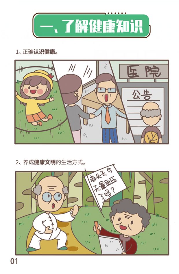 漫说健康中国行动等科普漫画册上线