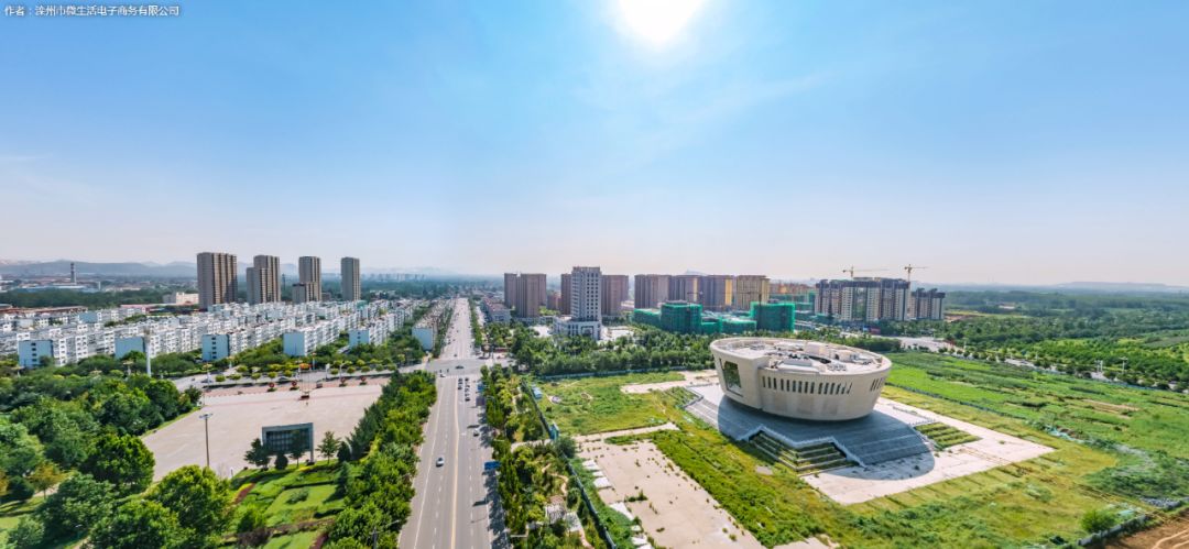 空中看滦州360全景滦州原来这么美