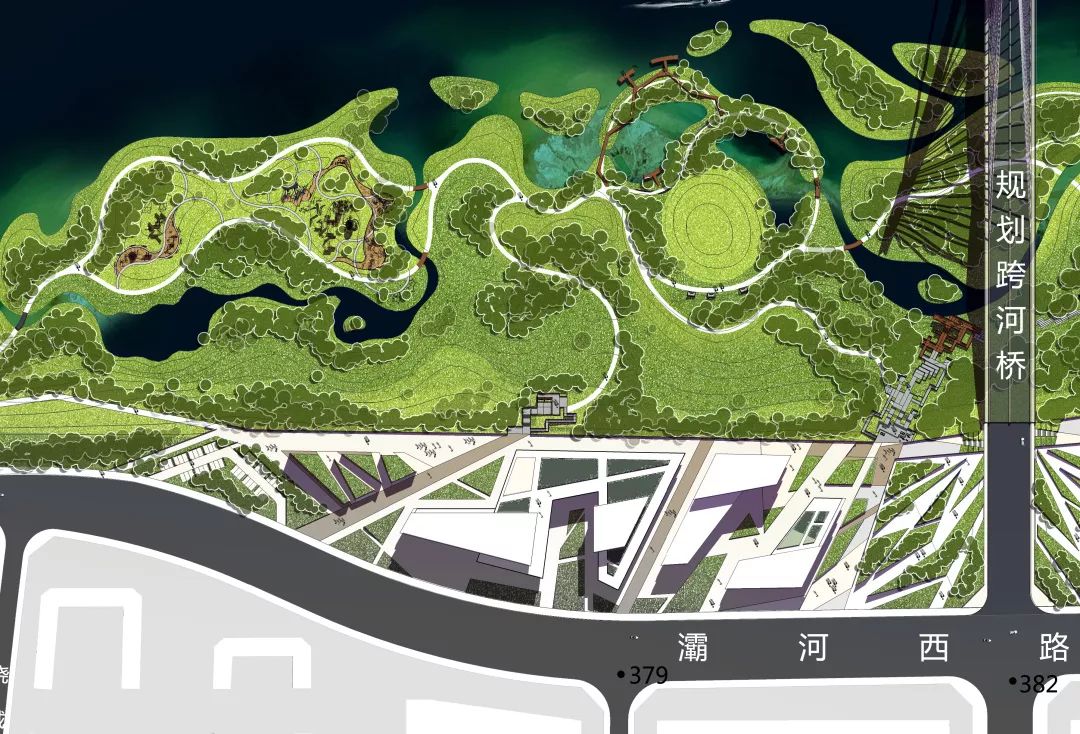 (附境外滨水彩平psd)_水体