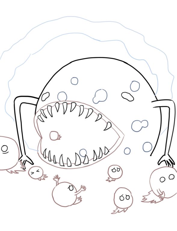 拟人化科研绘图,巨噬细胞—4