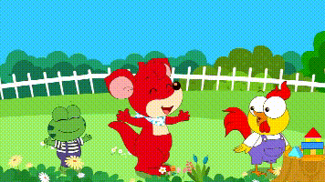 课堂动画火帽子的朋友们