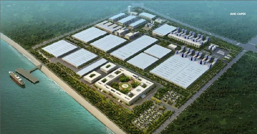 中国航发商用发动机有限责任公司上海临港装配试验基地园区中国航发