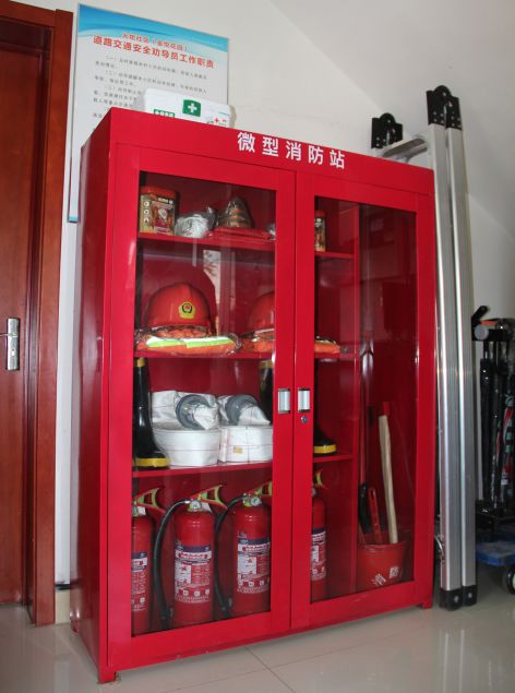 金泽物业:微型消防站现身 居民安全感倍增