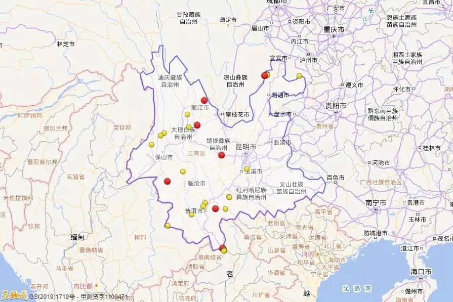 石屏,玉溪,德钦…云南2天3连震!今年已地震33次!