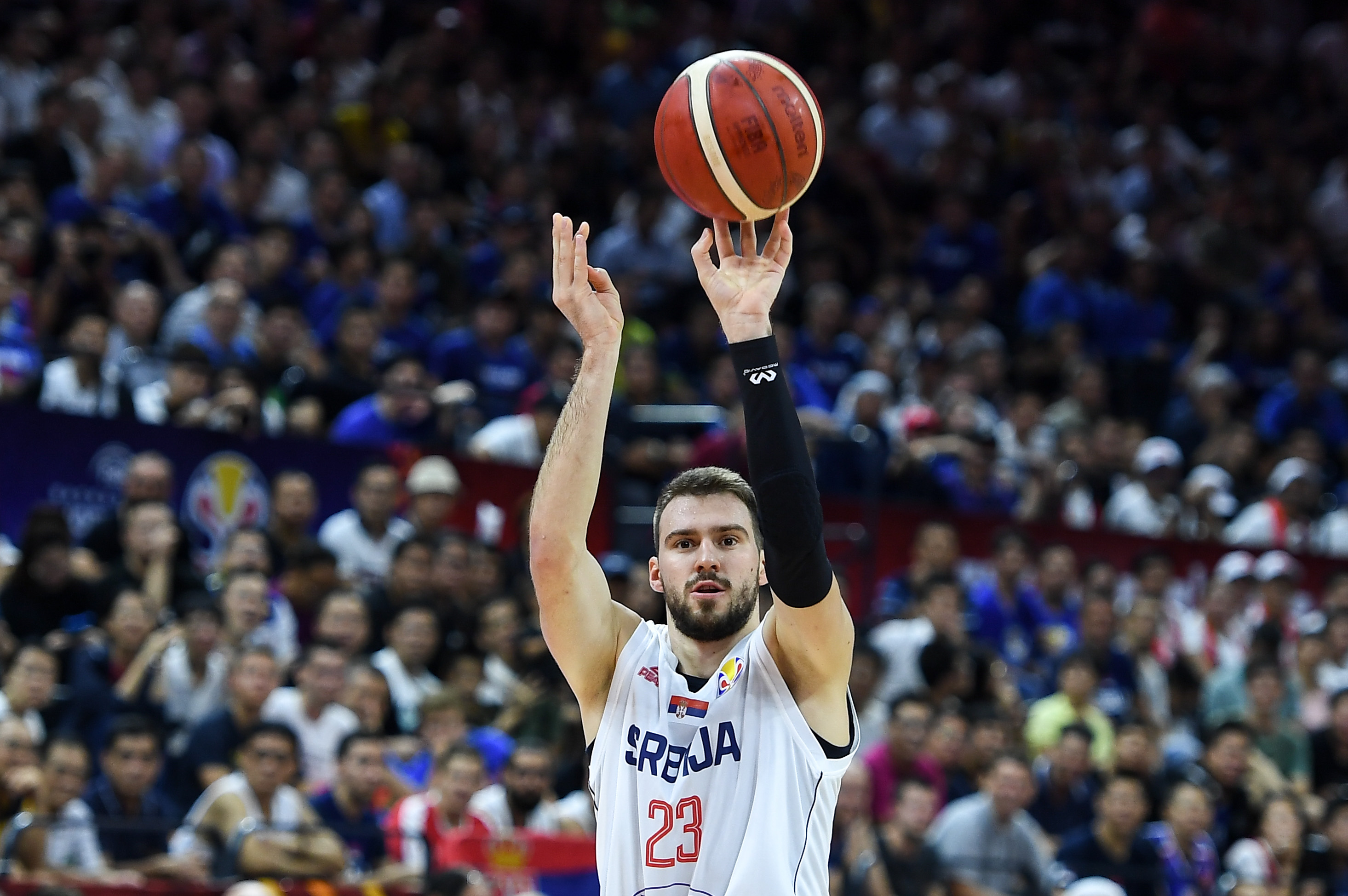 篮球世界杯塞尔维亚队胜菲律宾队