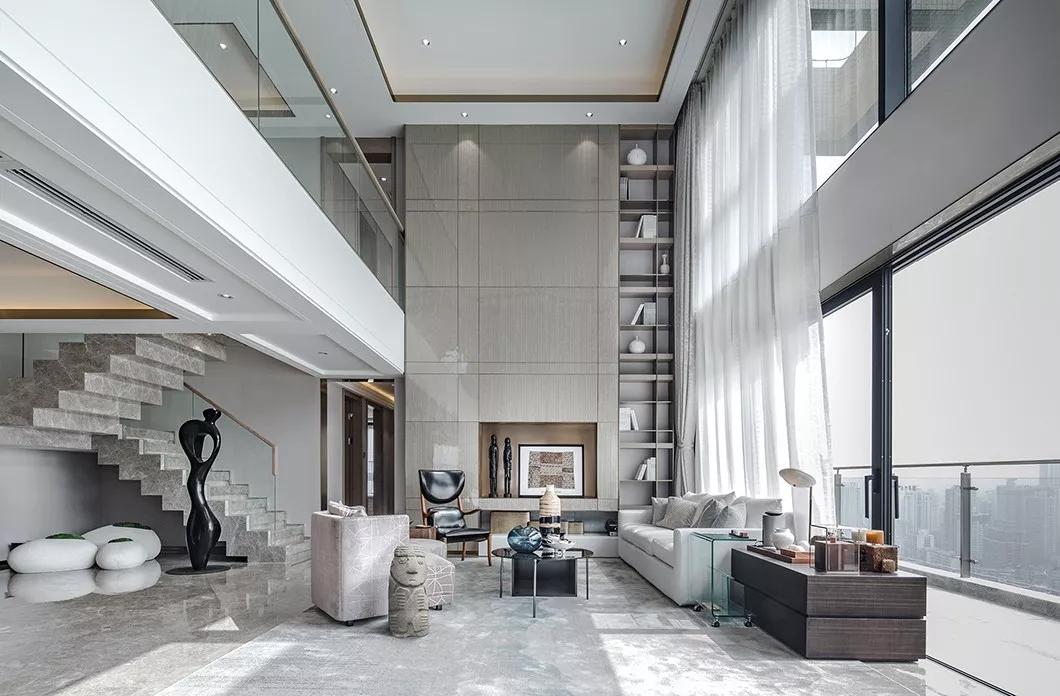 540平顶级复式从新定义豪宅的标准豪宅装修怎么装看这里