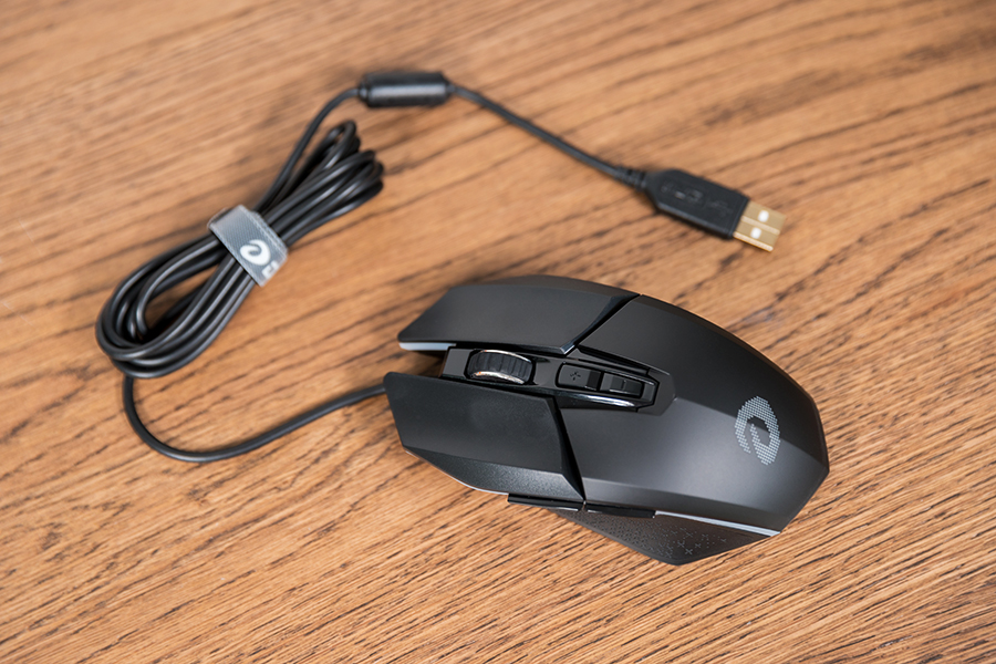 原创高颜值与好手感的结合体达尔优牧马人em915五代游戏鼠标评测