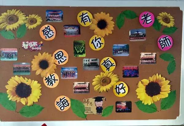 小小传承人:最新幼儿园教师节环创分享