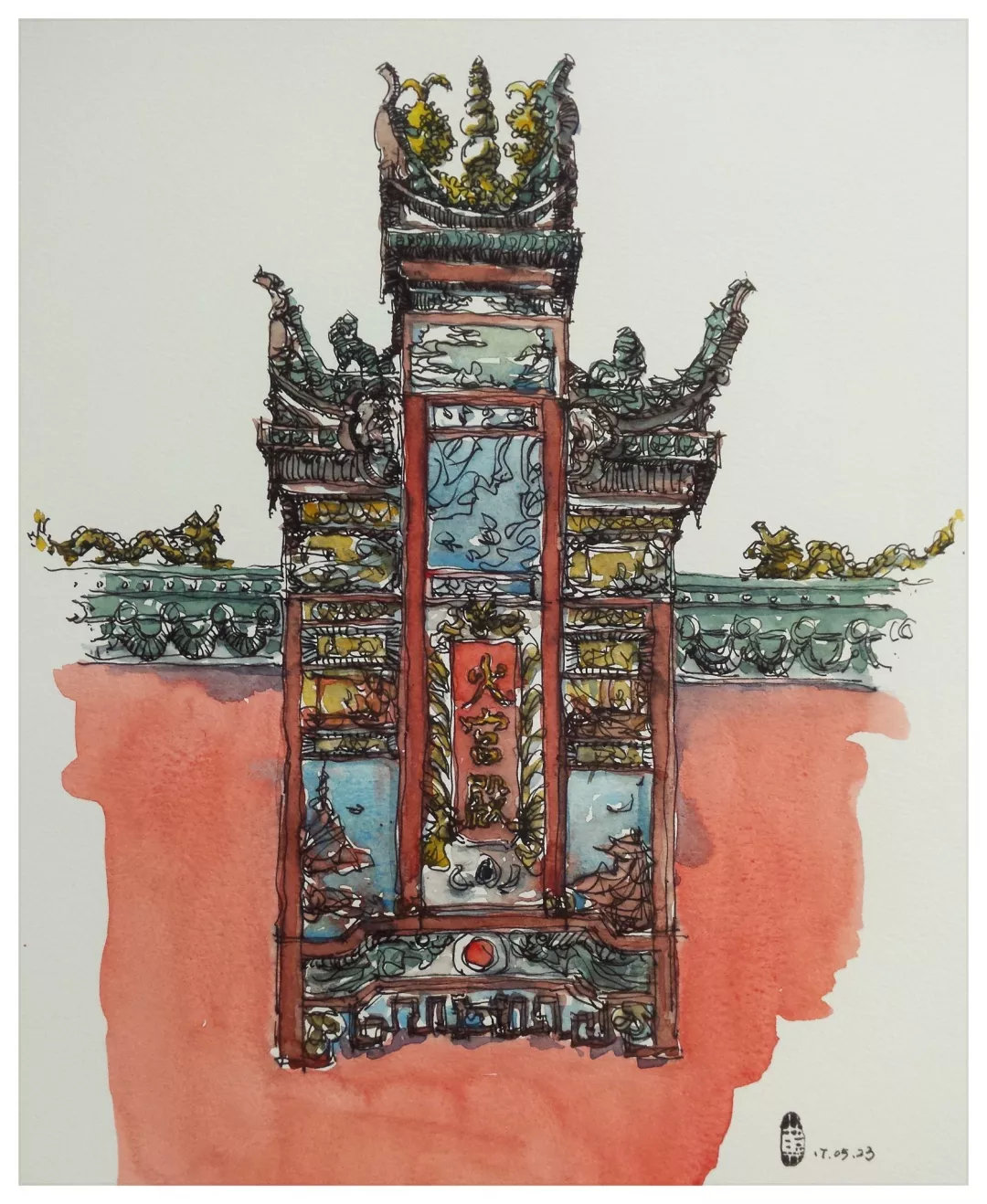 火宫殿2▲教堂一角1▲教堂一角2▲赛马1▲赛马2▲三星堆铜器1▲三星