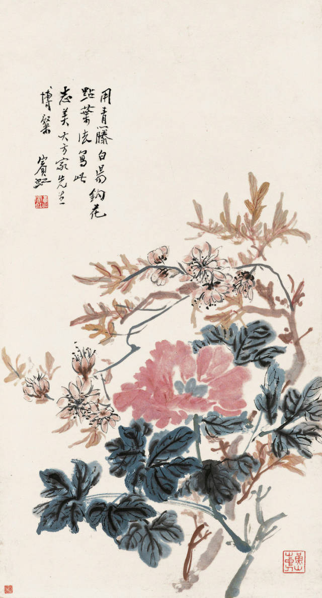 黄宾虹写出来的花鸟