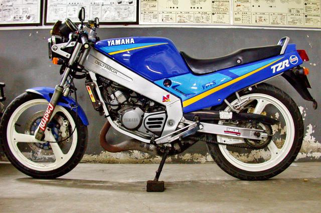 图说经典:早期的入门改装标配,yamaha tzr125