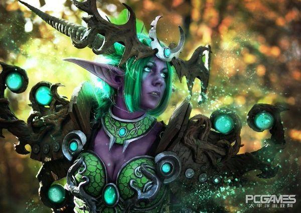 感受来自大自然的力量绿龙女王伊瑟拉