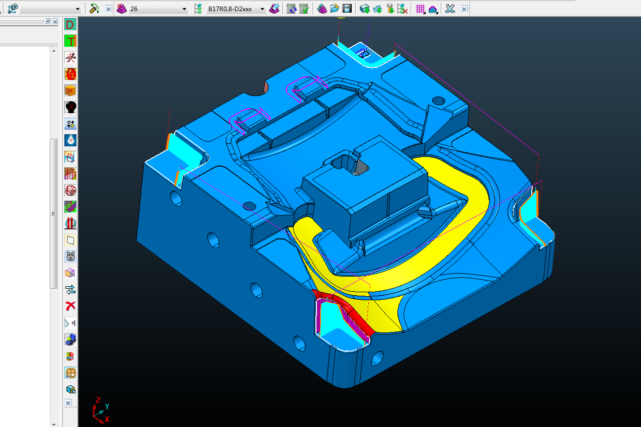 powermill 学员指导 ——等高精加工错误加密