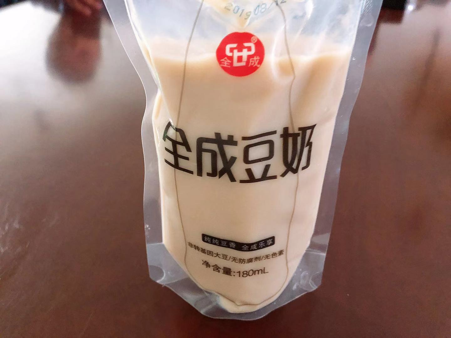 全成豆奶营养早餐好搭档