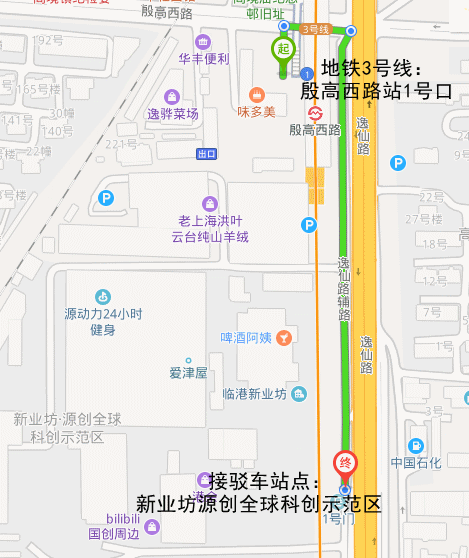 公交:98路至江杨南路江杨村公交站下,步行100米;或04线,110路,118路等