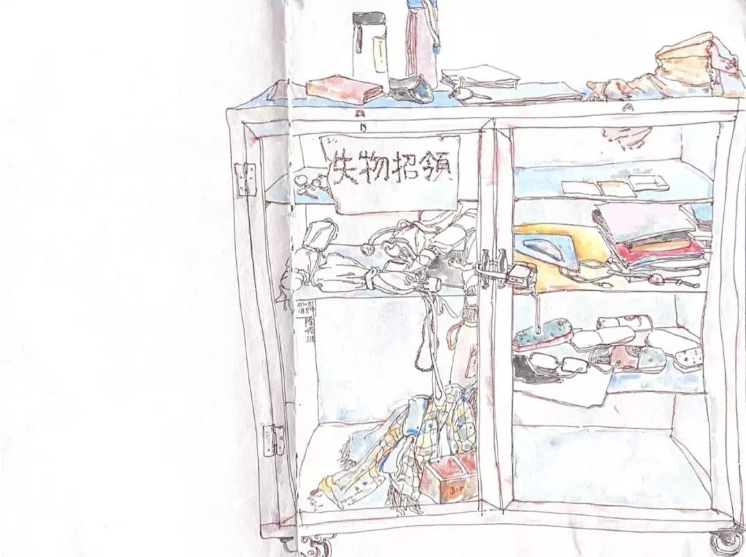展览预告这位95后艺术家用一支笔记录了3年的日常每一个场景都很温暖