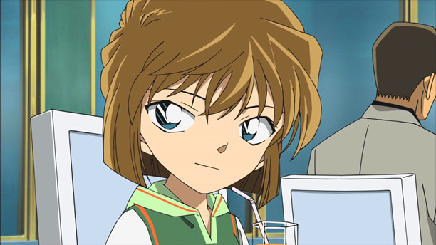 名侦探柯南小哀原来你是演技派完美驾驭了各种表情