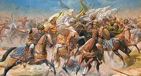 马穆鲁克歼灭蒙古大军图片