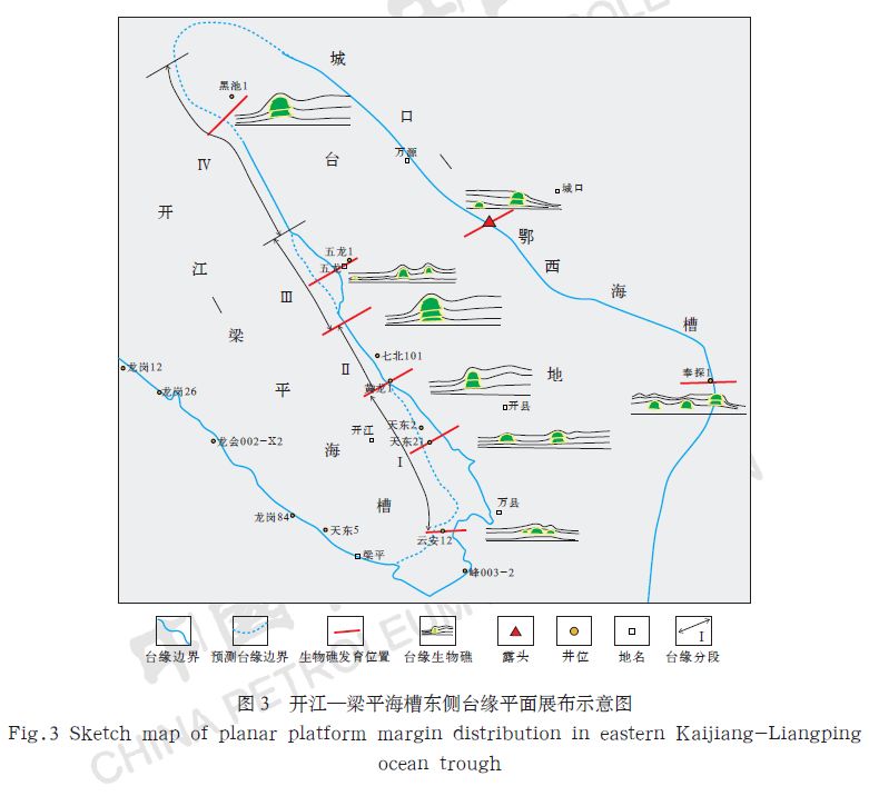 开江—梁平海槽东侧长兴组台缘生物礁发育特征及油气地质勘探意义_缓坡