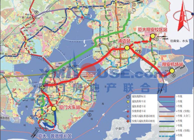 厦门r1线地铁线路图图片