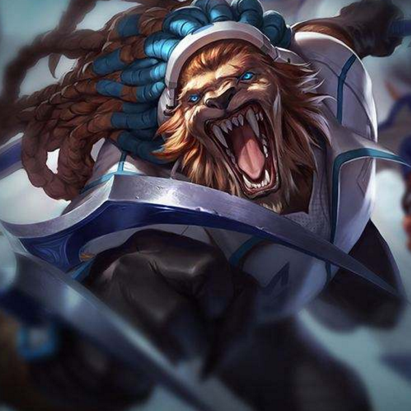 lol:狮子狗血腥玩法,随便1v3再加落地秒,舒服!