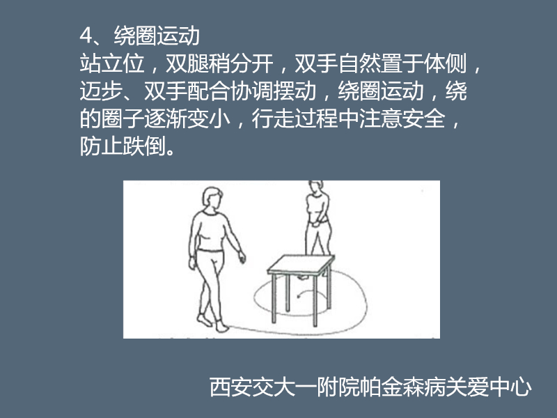 康复指导帕金森病患者平衡训练