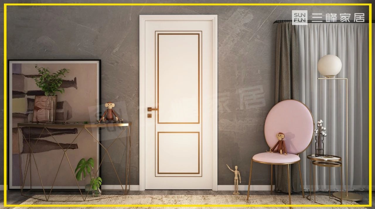 三峰木门丨写意家的美好姿态