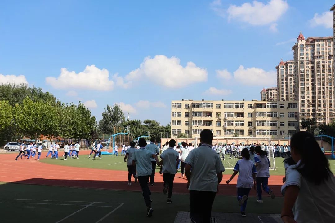 2019第270期让安全伴学习同行青岛二十七中创建平安校园举行学期初
