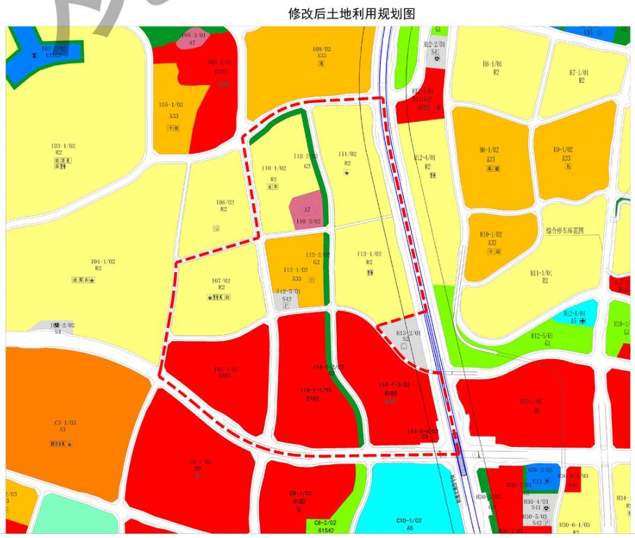 沙坪坝井双新城规划图图片