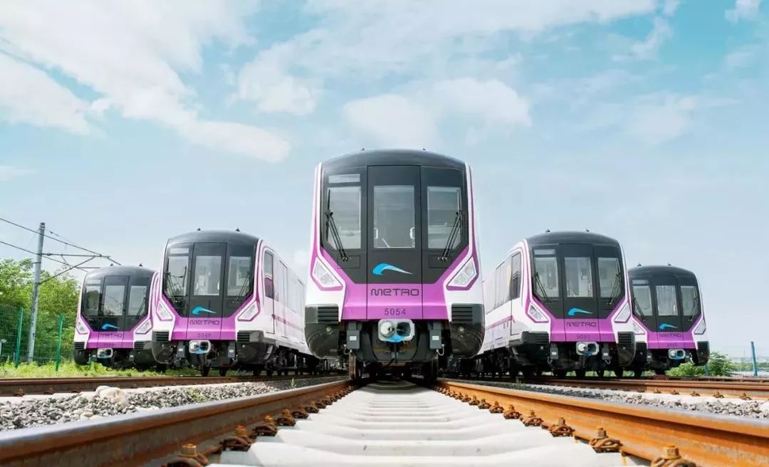 成都地铁5号线又爆靓照啦