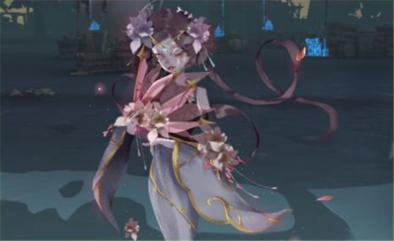 第五人格:玩家自制红蝶时装"永生花",这样的红蝶也太美了吧!_皮肤