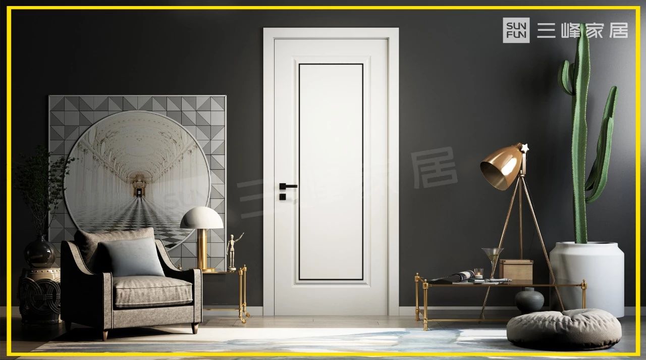 三峰木门丨写意家的美好姿态