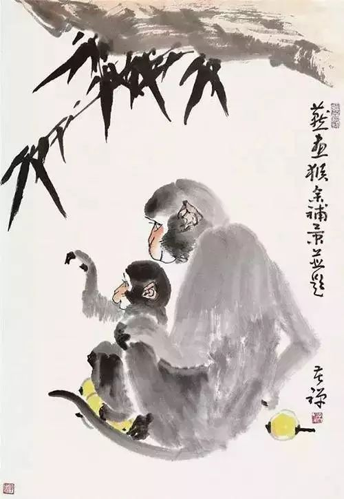 国画技法国画猴子的基础画法步骤详解