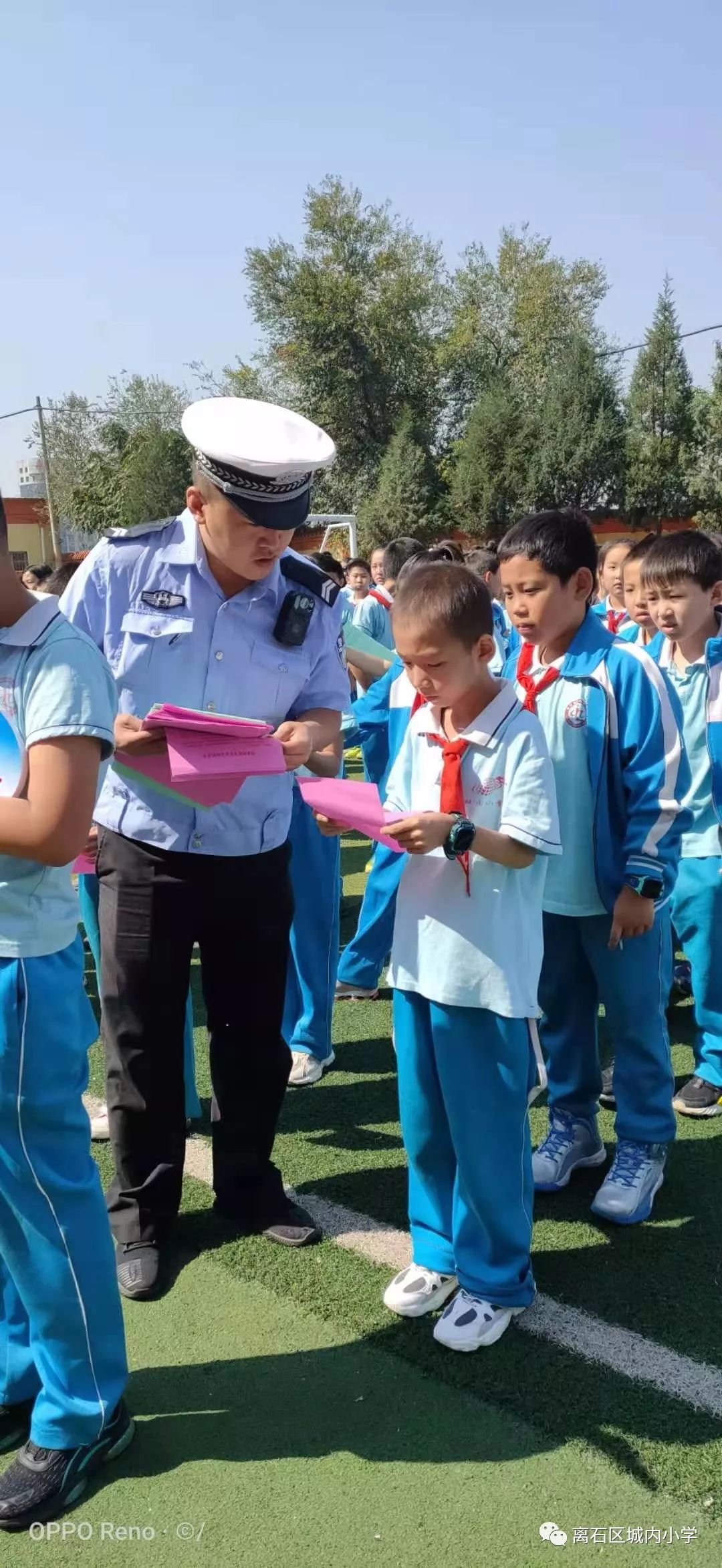 小手拉大手平安進校園城內小學交通安全教育活動