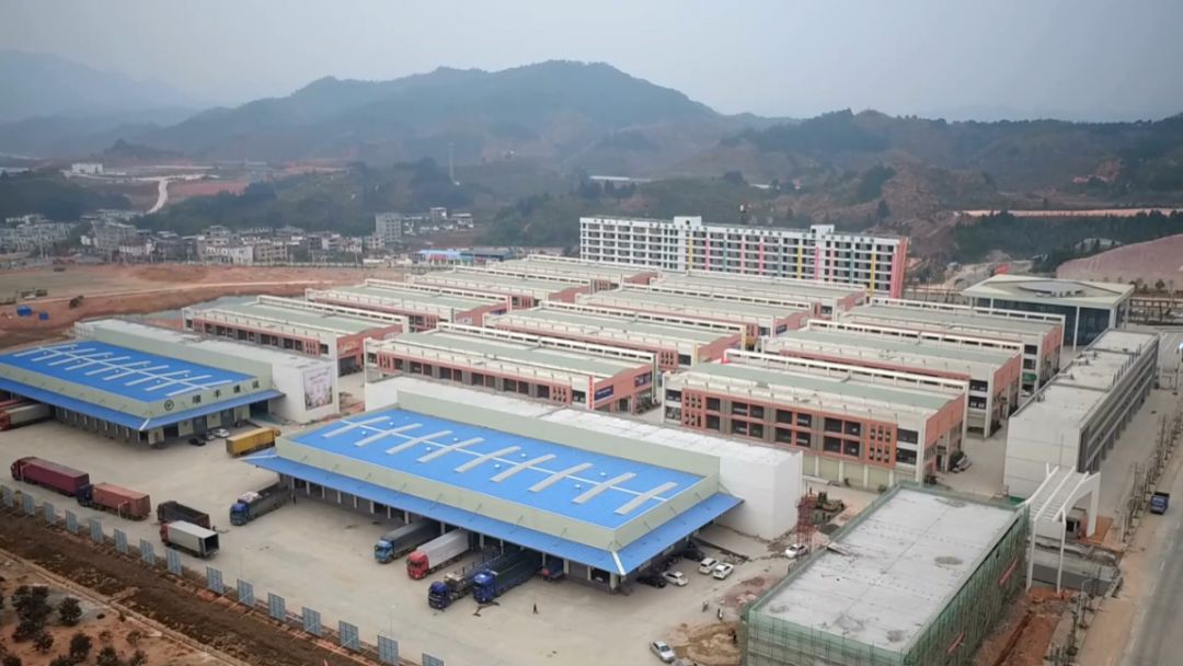 电子商务中心,果品交易中心,农特产品集散中心,快递分拨中心,物流