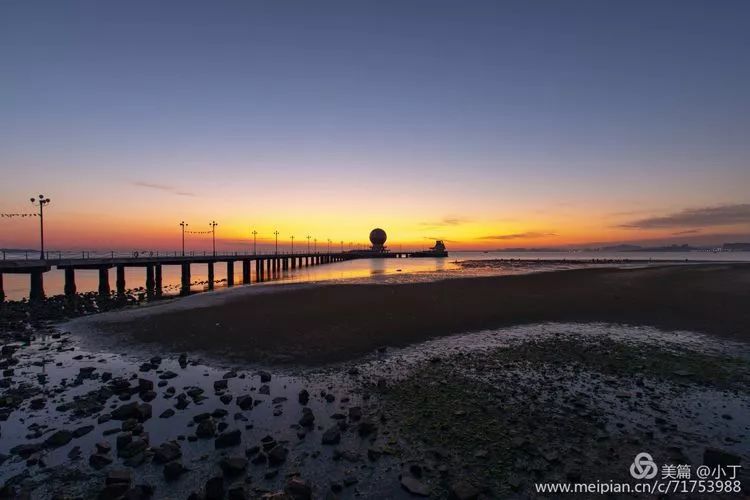 烟台发布:9月1日,有人拍下了烟台海上日出日落全过程!