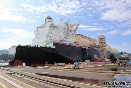 三菱造船一艘新一代177000方lng船命名