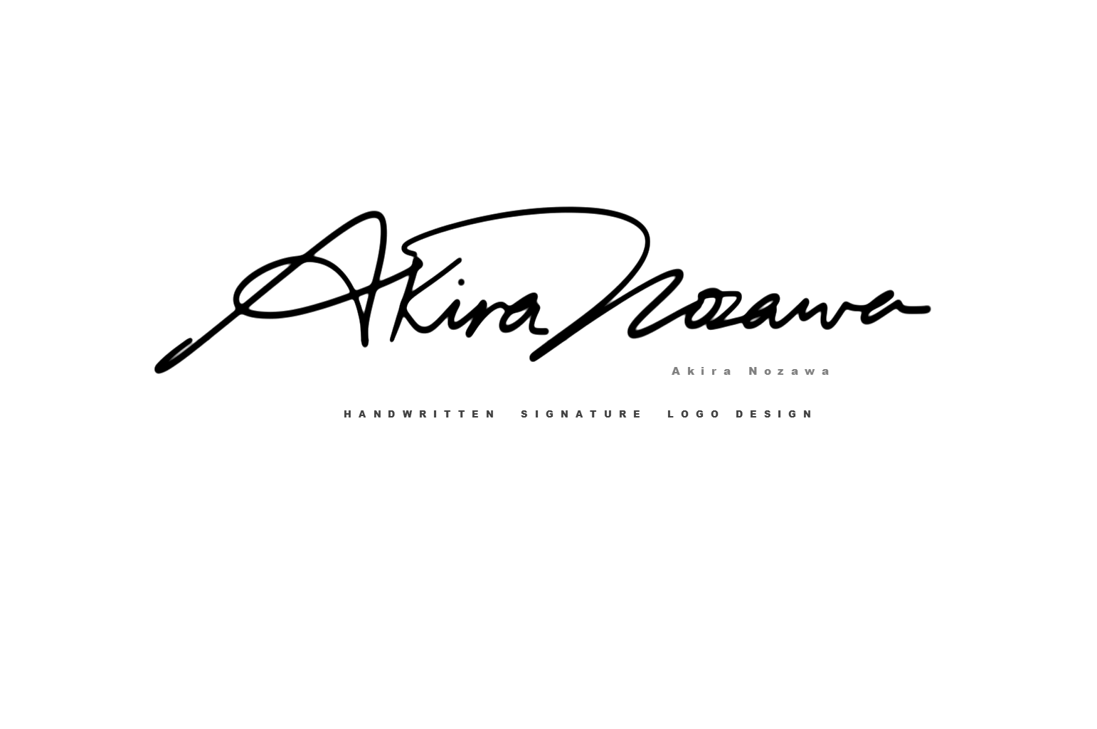 英文签名设计作品丨签名艺术丨signaturelogodesignworks丨南京孙老师