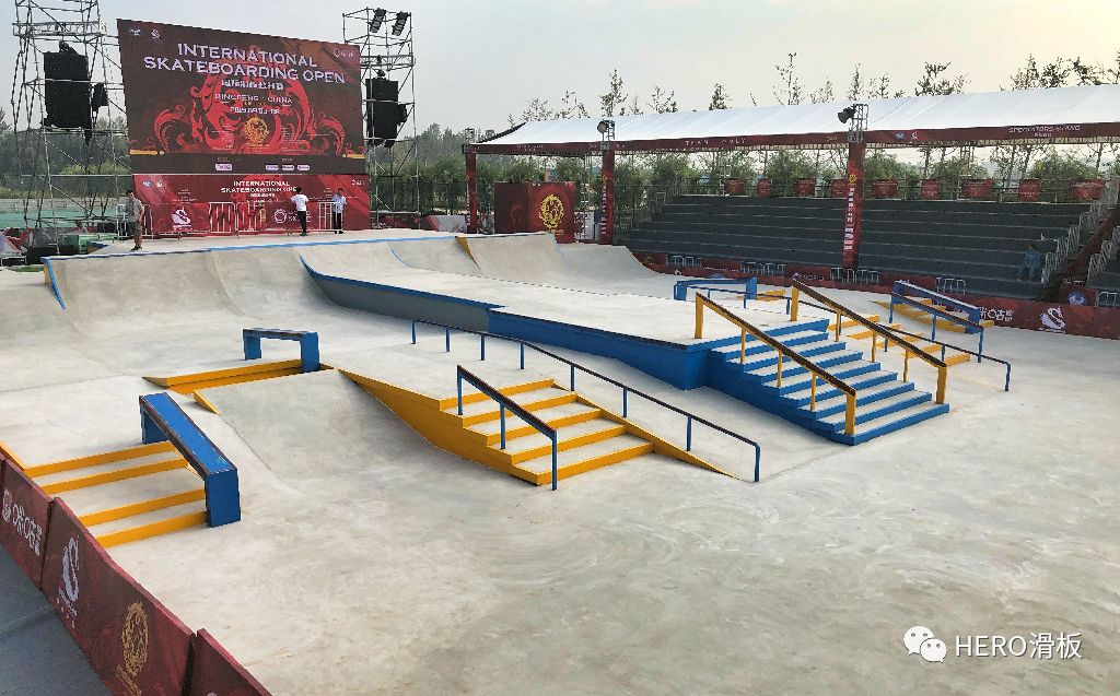 2019奥运滑板街式积分赛清丰国际滑板公开赛练习日