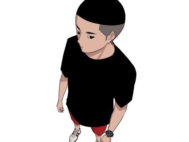 头应该是目前正在拍摄漫画改编电视剧《梨泰院class》所打造的造型