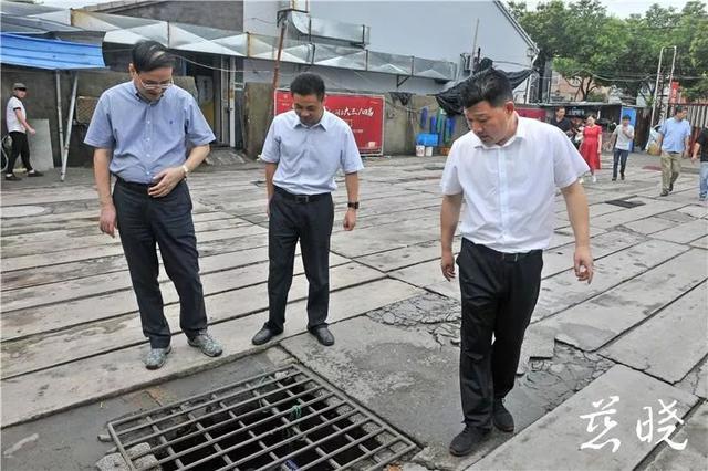 项敏调研新城河拓疏二期工程并巡查虞波江