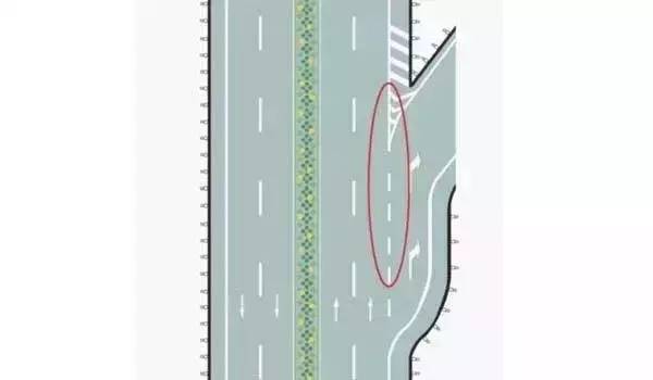 可跨越式分道线c.道路出口减速线d.道路出口标线正确答案是d.