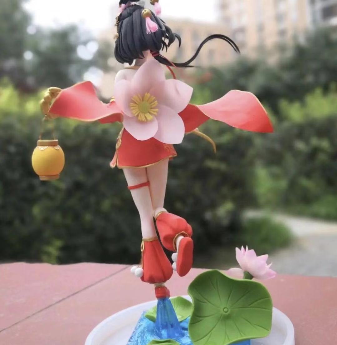 大话西游2玩家自制夜溪灵手办这样的萌妹子恨不得娶回家