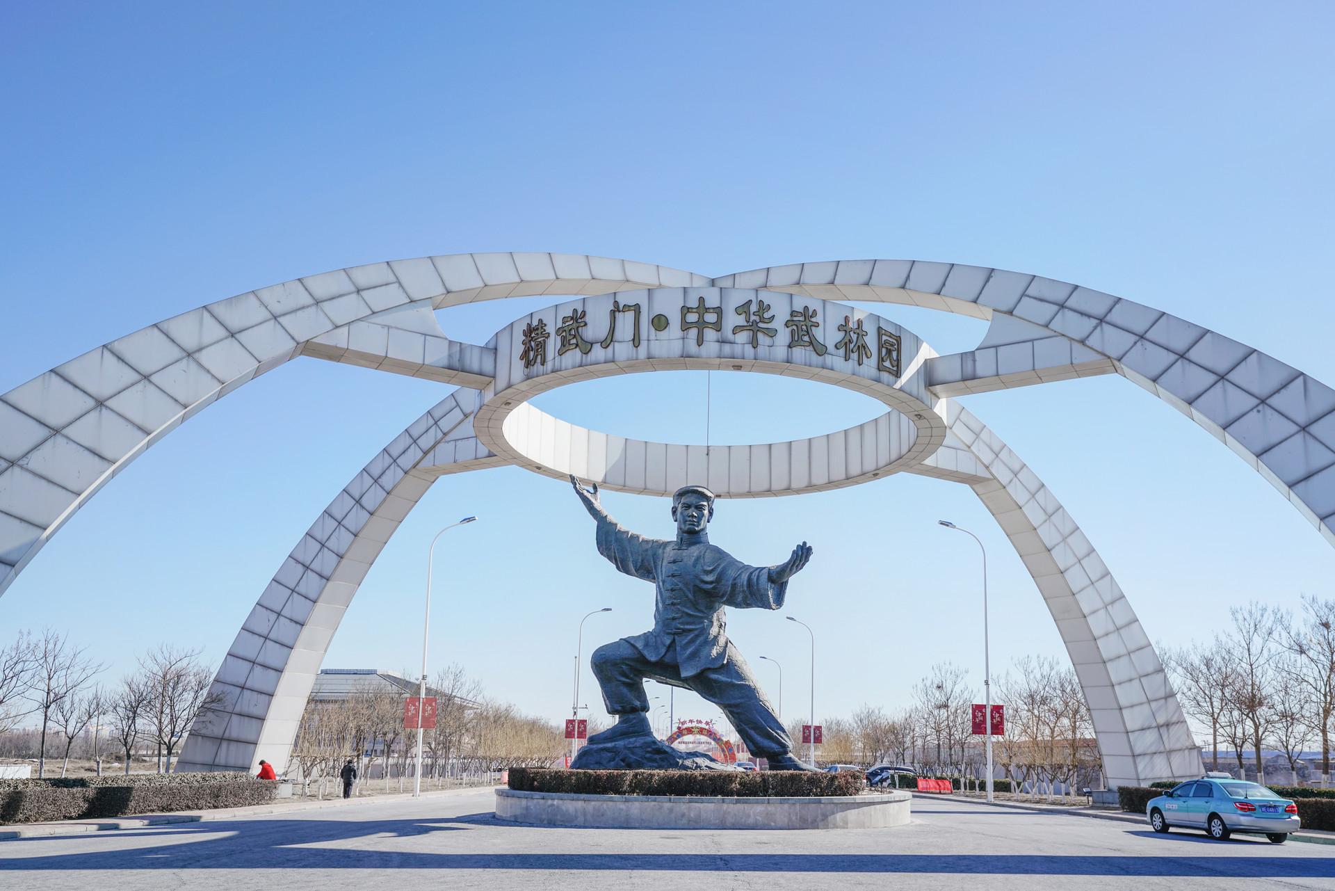 原创霍元甲的故乡在天津建起一座精武门景区成知名景点