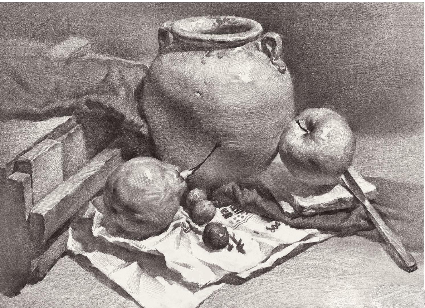 清华导师力荐掌握这四点素描静物必定拿高分
