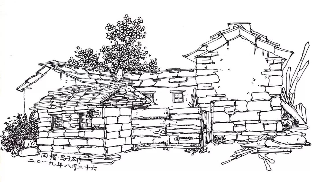 五天四夜约"绘"太行—古村落写生记_刘睿
