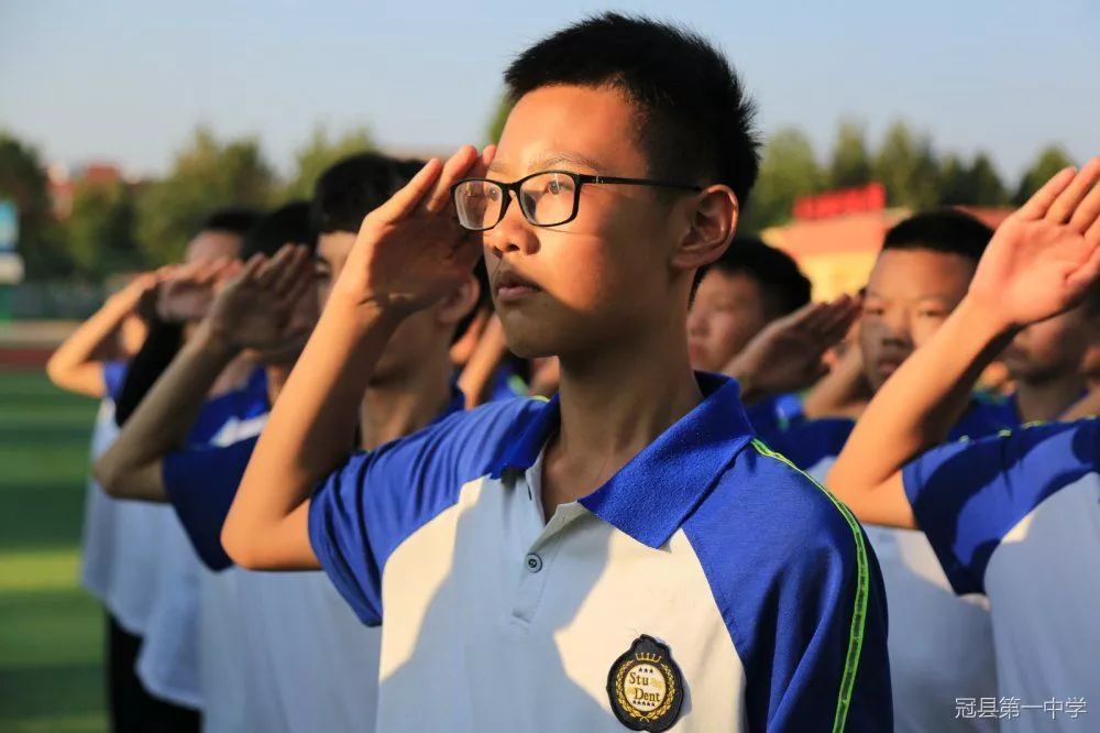 魅力初中绽放青春风采扬我一中品质冠县一中举行初中部初二初三年级